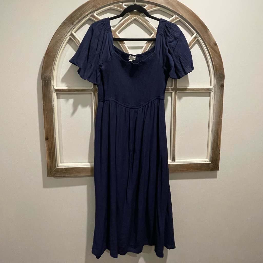 1x Navy Maternity Dress
